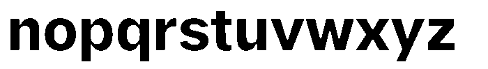 Phiano Bold Font LOWERCASE