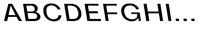 Phiano ExpandedBackslant Font UPPERCASE