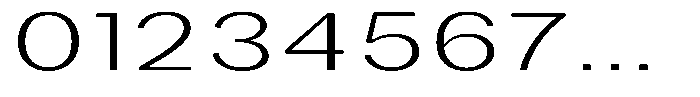 Phiano ExtLtExtExp Font OTHER CHARS