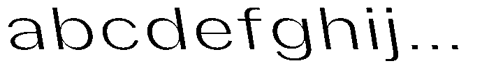 Phiano ExtLtExtExpBackslant FONT