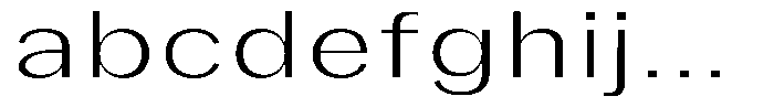 Phiano ExtLtExtExp FONT