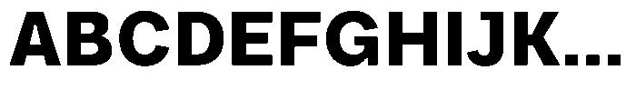 Phiano ExtraBold Font UPPERCASE