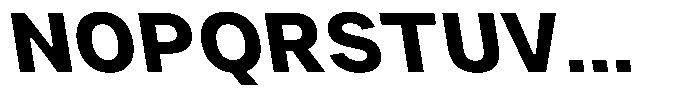 Phiano ExtraBoldBackslant Font UPPERCASE