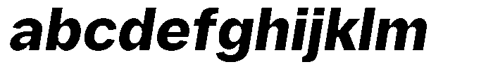 Phiano ExtraBoldSlant FONT