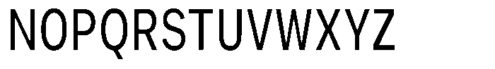 Phiano ExtraCondensed Font UPPERCASE