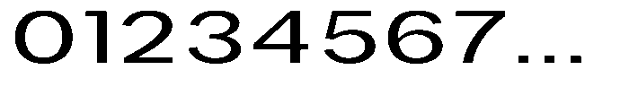 Phiano ExtraExpanded Font OTHER CHARS