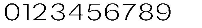 Phiano ExtraLightSemiExpanded Font OTHER CHARS