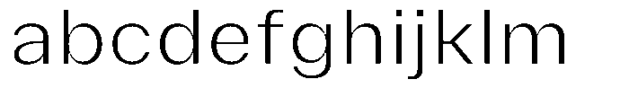 Phiano ExtraLightSemiExpanded FONT
