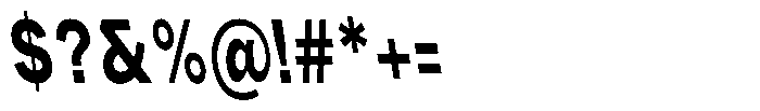 Phiano Gr BdXCnBackslant Font OTHER CHARS