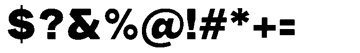 Phiano Gr Black Font OTHER CHARS