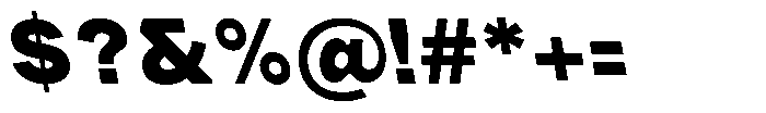 Phiano Gr BlackBackslant Font OTHER CHARS