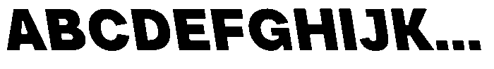 Phiano Gr BlackBackslant Font UPPERCASE