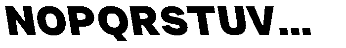 Phiano Gr BlackBackslant Font UPPERCASE