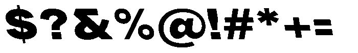 Phiano Gr BlackExpBackslant Font OTHER CHARS