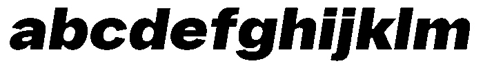 Phiano Gr BlackExpandedSlant FONT