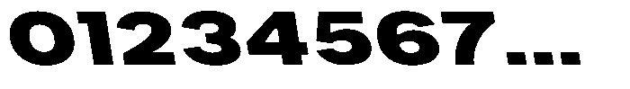 Phiano Gr BlackExtExpBackslant Font OTHER CHARS