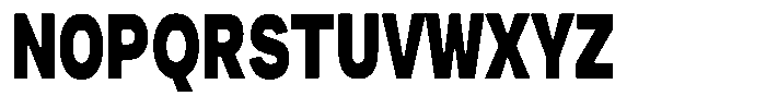 Phiano Gr BlackExtraCondensed Font UPPERCASE