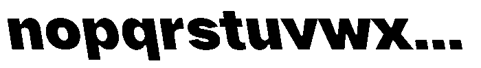 Phiano Gr BlackSemExpBackslant Font LOWERCASE