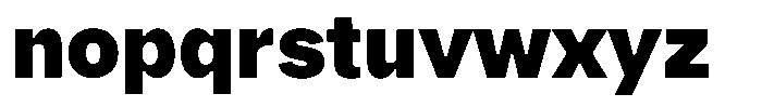 Phiano Gr Black Font LOWERCASE