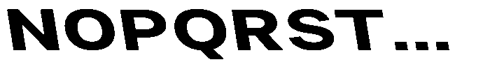 Phiano Gr BoldExtExpBackslant Font UPPERCASE
