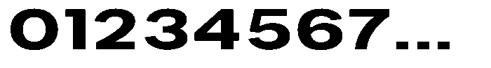 Phiano Gr BoldExtraExpanded Font OTHER CHARS