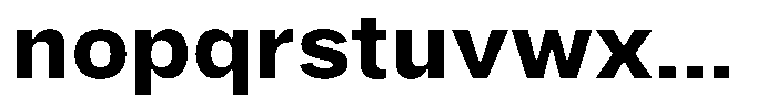 Phiano Gr BoldSemiExpanded Font LOWERCASE