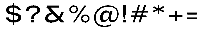 Phiano Gr Expanded Font OTHER CHARS