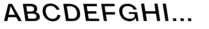 Phiano Gr ExpandedBackslant Font UPPERCASE