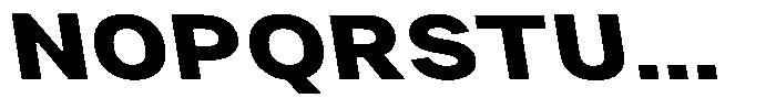 Phiano Gr ExtBdExpBackslant Font UPPERCASE