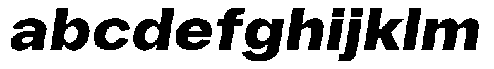 Phiano Gr ExtBdExpSlant FONT