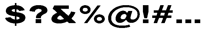Phiano Gr ExtBdExtExp Font OTHER CHARS