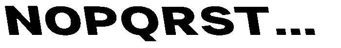 Phiano Gr ExtBdExtExpBackslant Font UPPERCASE
