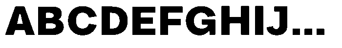 Phiano Gr ExtBdSemExp Font UPPERCASE