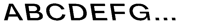 Phiano Gr ExtExpBackslant Font UPPERCASE