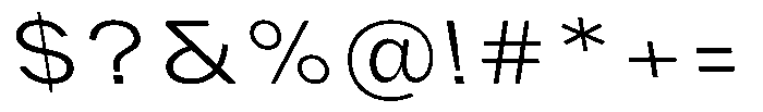 Phiano Gr ExtLtExpBackslant Font OTHER CHARS