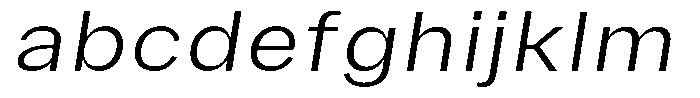 Phiano Gr ExtLtExpSlant FONT