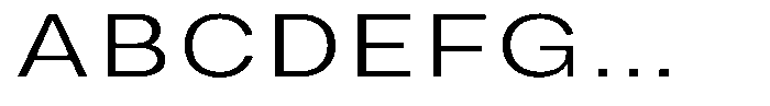 Phiano Gr ExtLtExtExp Font UPPERCASE