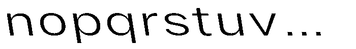 Phiano Gr ExtLtExtExpBackslant Font LOWERCASE