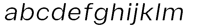 Phiano Gr ExtLtSemExpSlant FONT