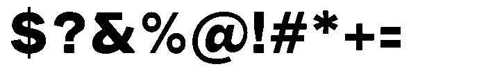 Phiano Gr ExtraBold Font OTHER CHARS