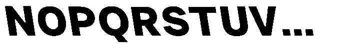 Phiano Gr ExtraBoldBackslant Font UPPERCASE