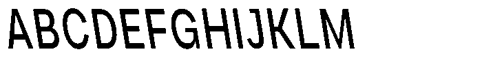 Phiano Gr ExtraCondBackslant Font UPPERCASE