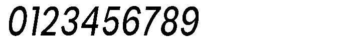 Phiano Gr ExtraCondensedSlant Font OTHER CHARS