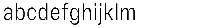 Phiano Gr ExtraLightCondensed FONT