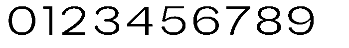 Phiano Gr ExtraLightExpanded Font OTHER CHARS
