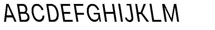 Phiano Gr LightCondBackslant Font UPPERCASE