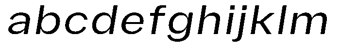 Phiano Gr LightExpandedSlant FONT