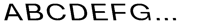 Phiano Gr LightExtExpBackslant Font UPPERCASE