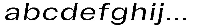 Phiano Gr LightExtExpSlant FONT