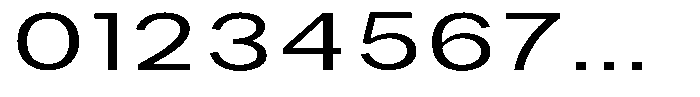 Phiano Gr LightExtraExpanded Font OTHER CHARS